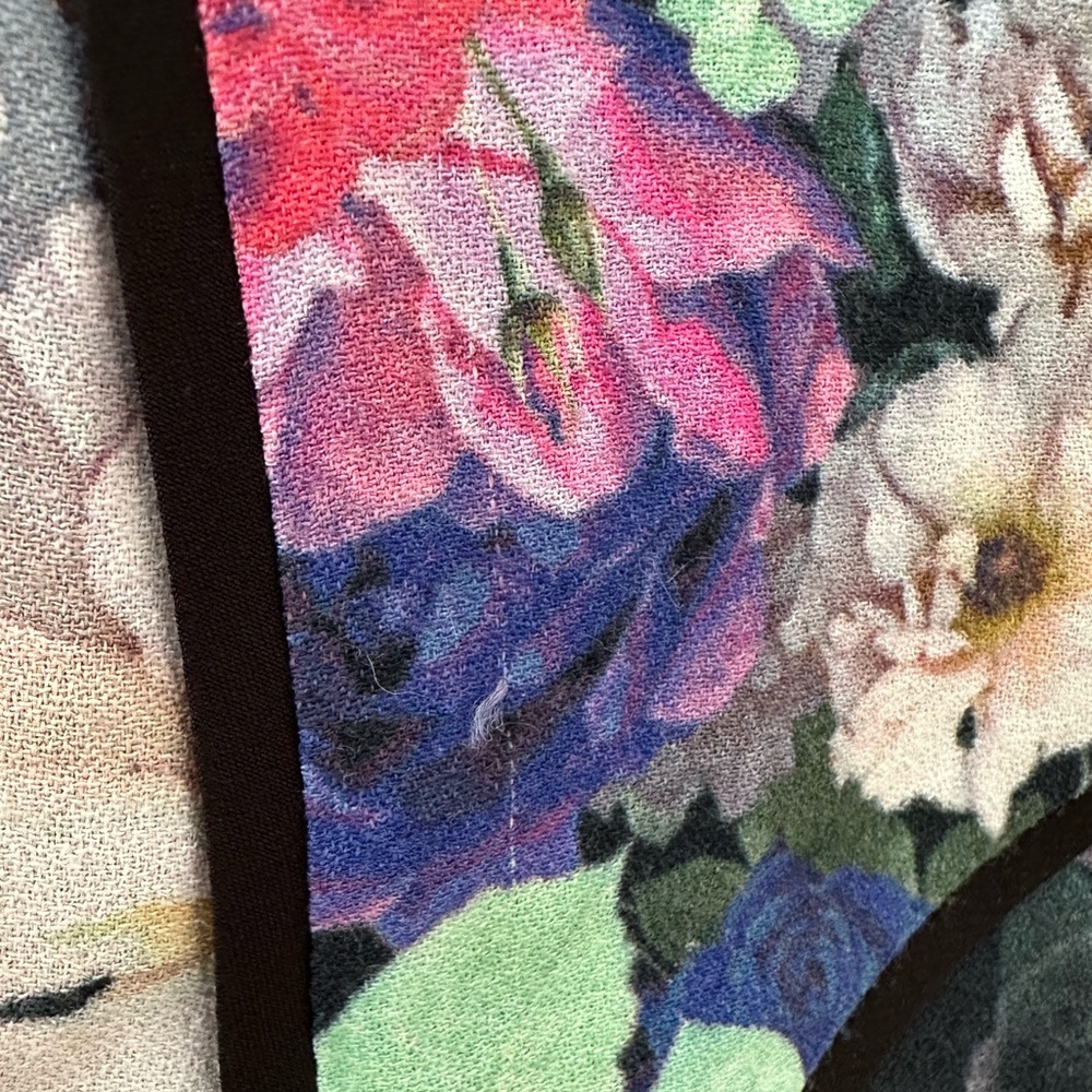 REBECCA MINKOFF Floral Bustier 100% Rayon Cocktail Wedding Guest Dress Size 0 - Picture 6 of 13